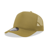 Decky 6025 - Mid Profile, 5 Panel Foam Trucker Hat - 6025