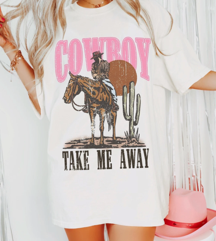 Cowboy Take Me Away Shirt, Western Shirt
