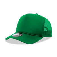 Decky 6025 - Mid Profile, 5 Panel Foam Trucker Hat - 6025