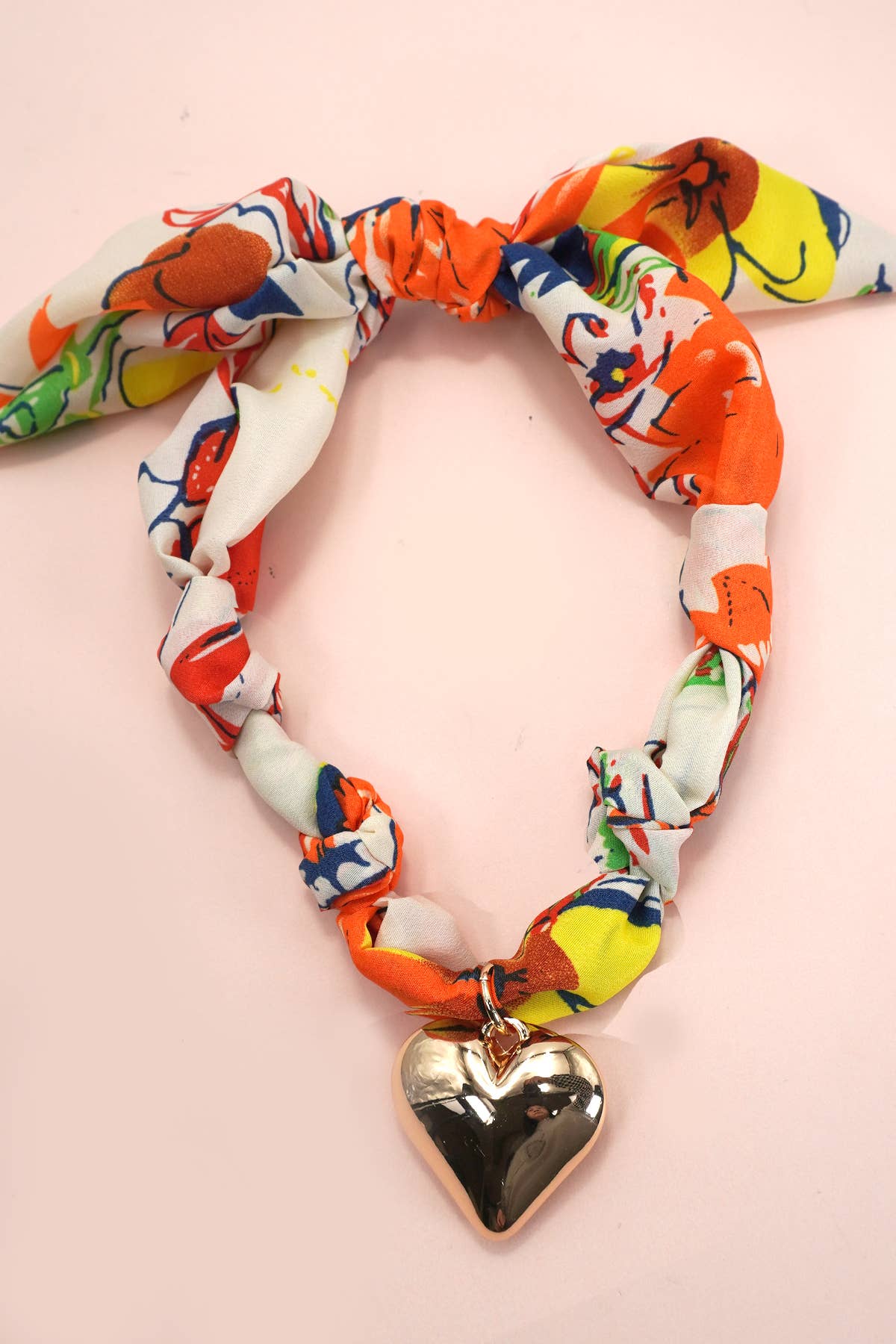 HANDMADE SCARF CHARM NECKLACE | 80N91790