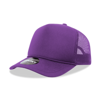 Decky 6025 - Mid Profile, 5 Panel Foam Trucker Hat - 6025