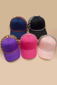 TRUCKER HAT CHECKER FOAM