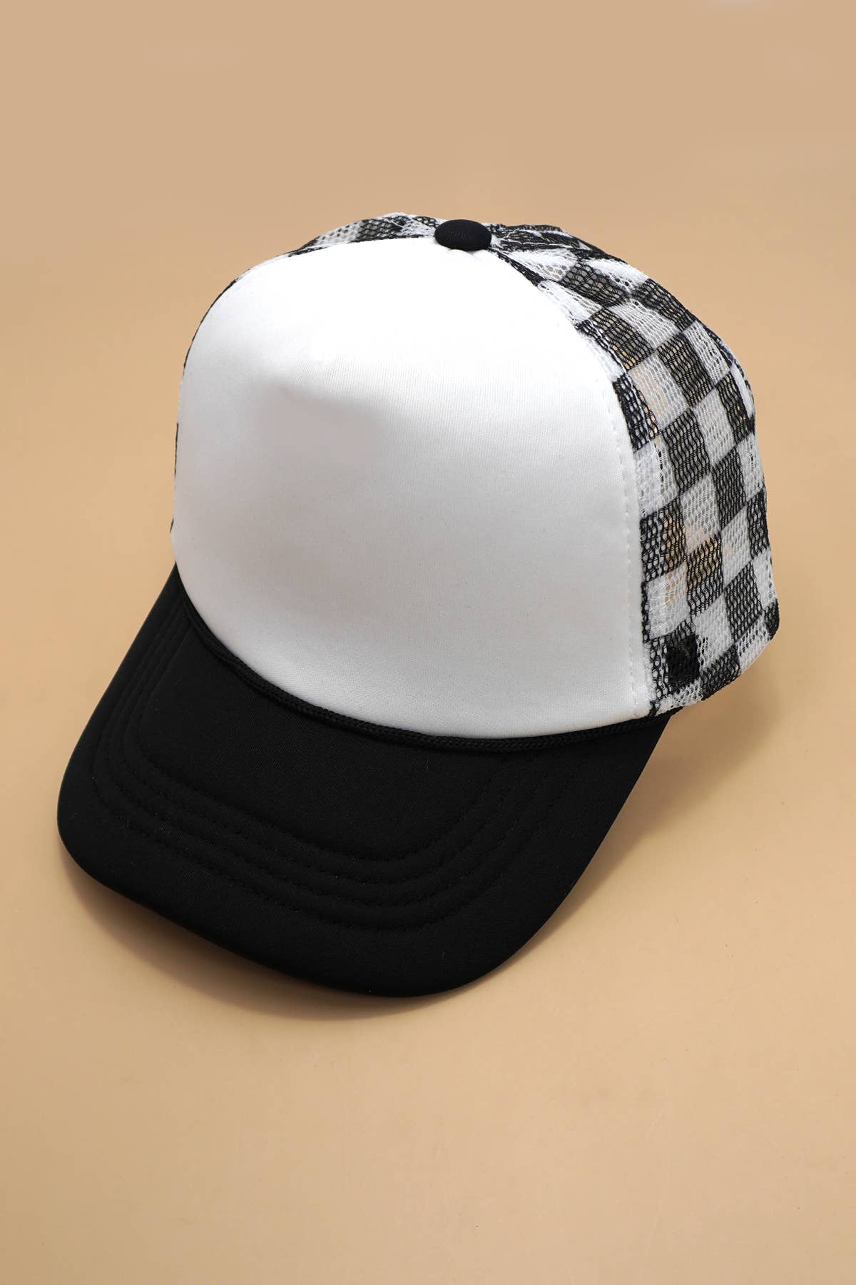 TRUCKER HAT CHECKER FOAM