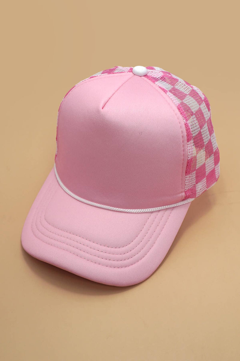 TRUCKER HAT CHECKER FOAM