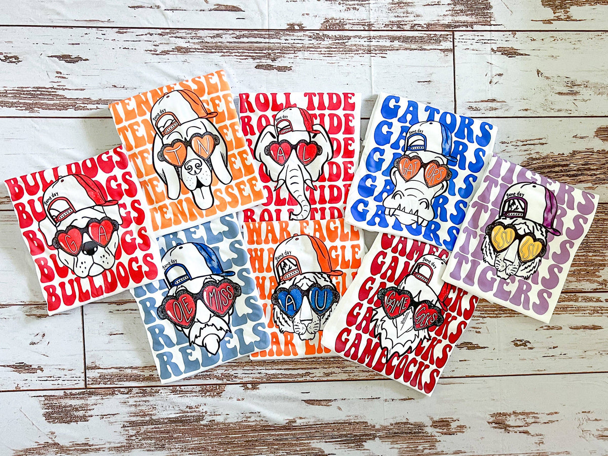 Preppy Mascot Game Day T-Shirt