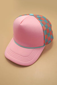 TRUCKER HAT CHECKER FOAM
