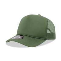 Decky 6025 - Mid Profile, 5 Panel Foam Trucker Hat - 6025