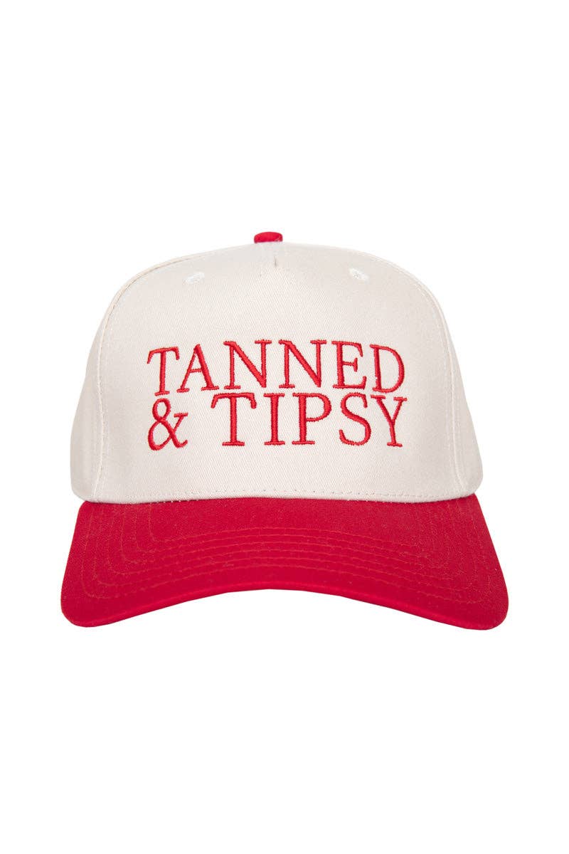 Tanned & Tipsy Wholesale Two-Tone Hat