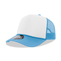 Decky 6025 - Mid Profile, 5 Panel Foam Trucker Hat - 6025