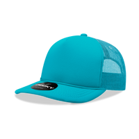Decky 6025 - Mid Profile, 5 Panel Foam Trucker Hat - 6025